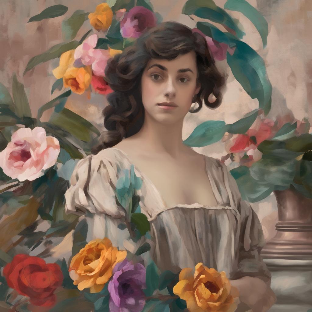 Ο στιλ και η τεχνική της Άννας Παλμ ντε Ρόζα